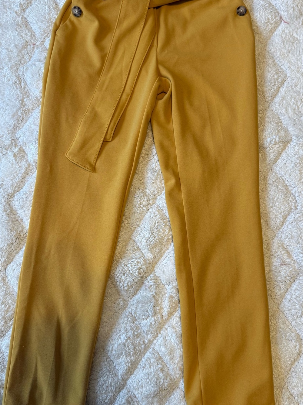 Jules & Leopold Women's Mustard Yellow Dress Pants Size XS